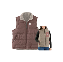 SMANICATO DONNA REVERSIBILE IN TEDDY NUTMAG